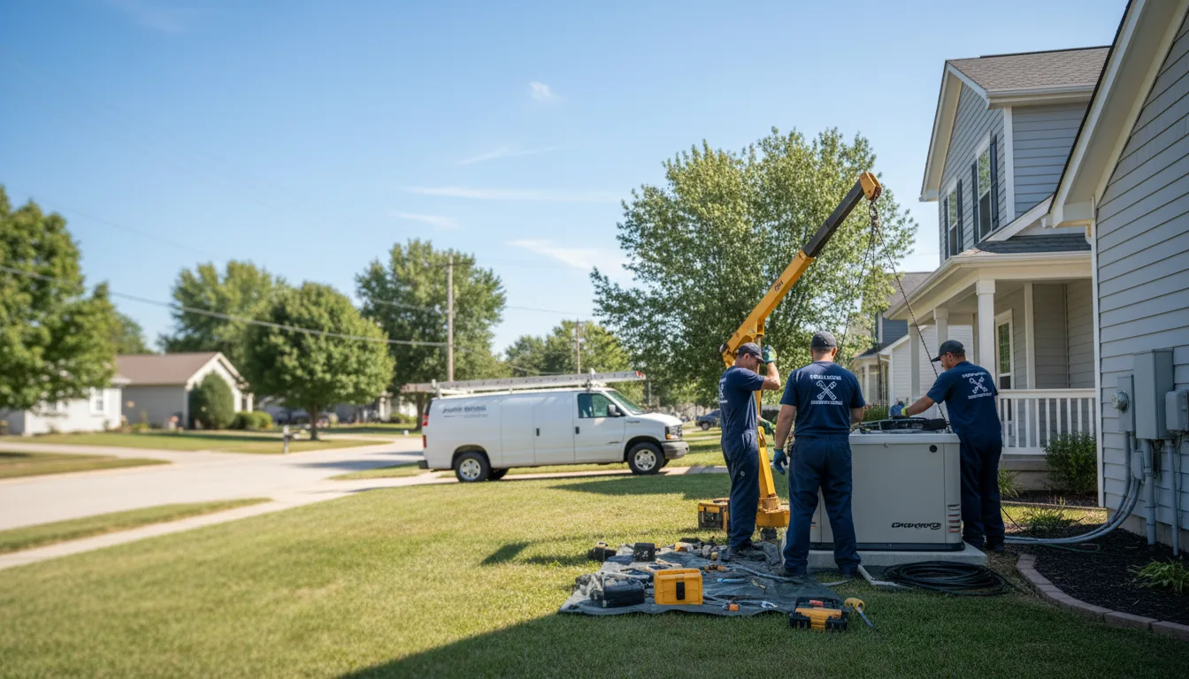 Generator Installation in East Charleston, VT near me